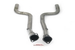 2 1/2" Mid-Pipes Stainless Steel